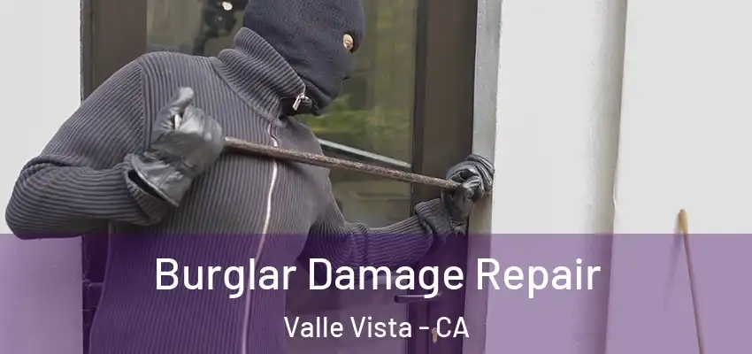  Burglar Damage Repair Valle Vista - CA